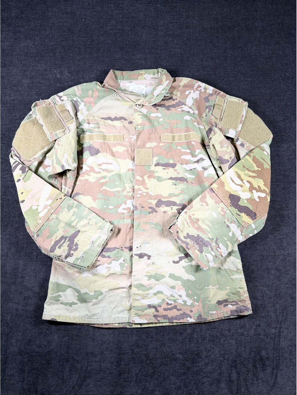 US Military Multicam Combat Uniform Shirt, Size Small Regular